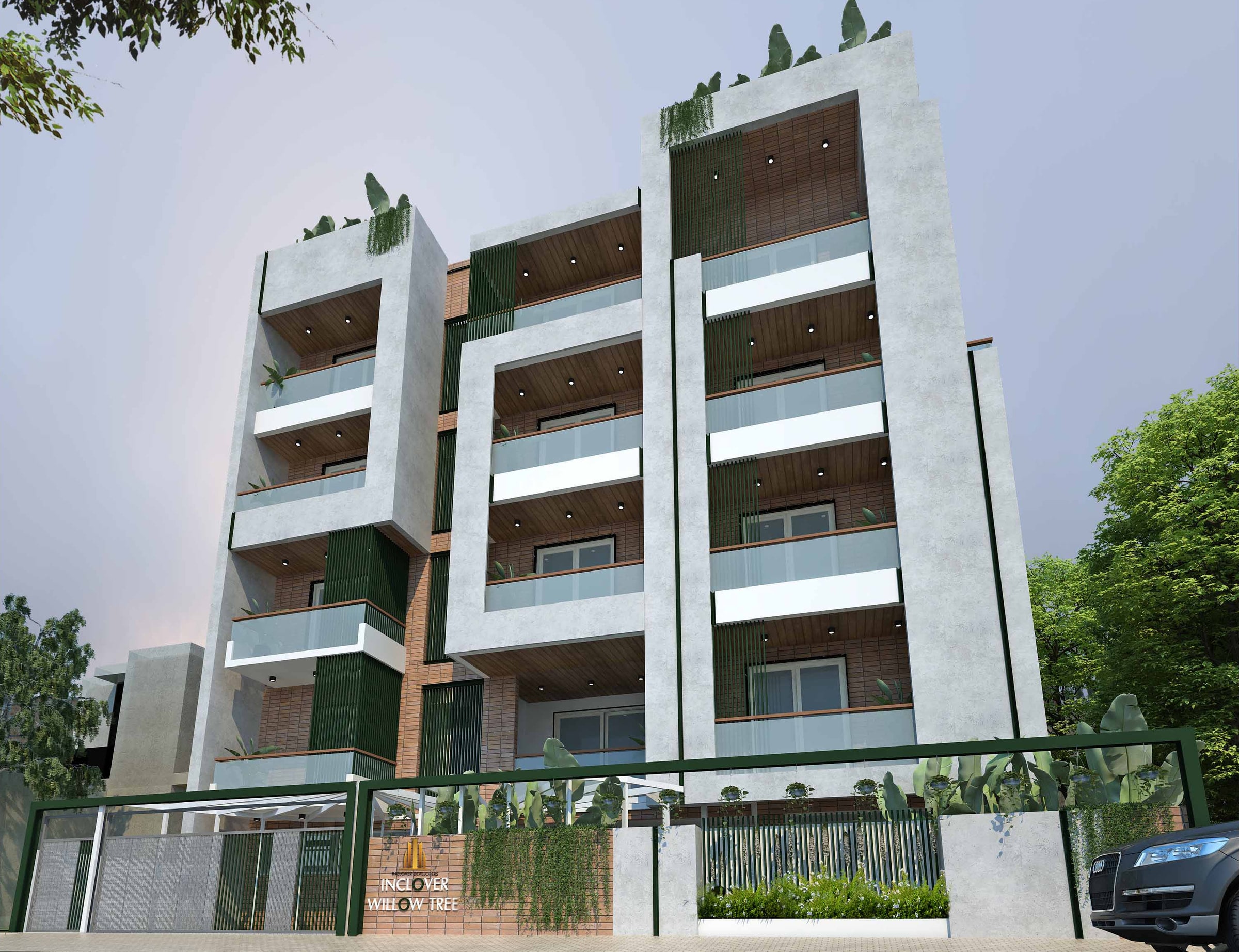 Inclover Willow Tree Main Elevation