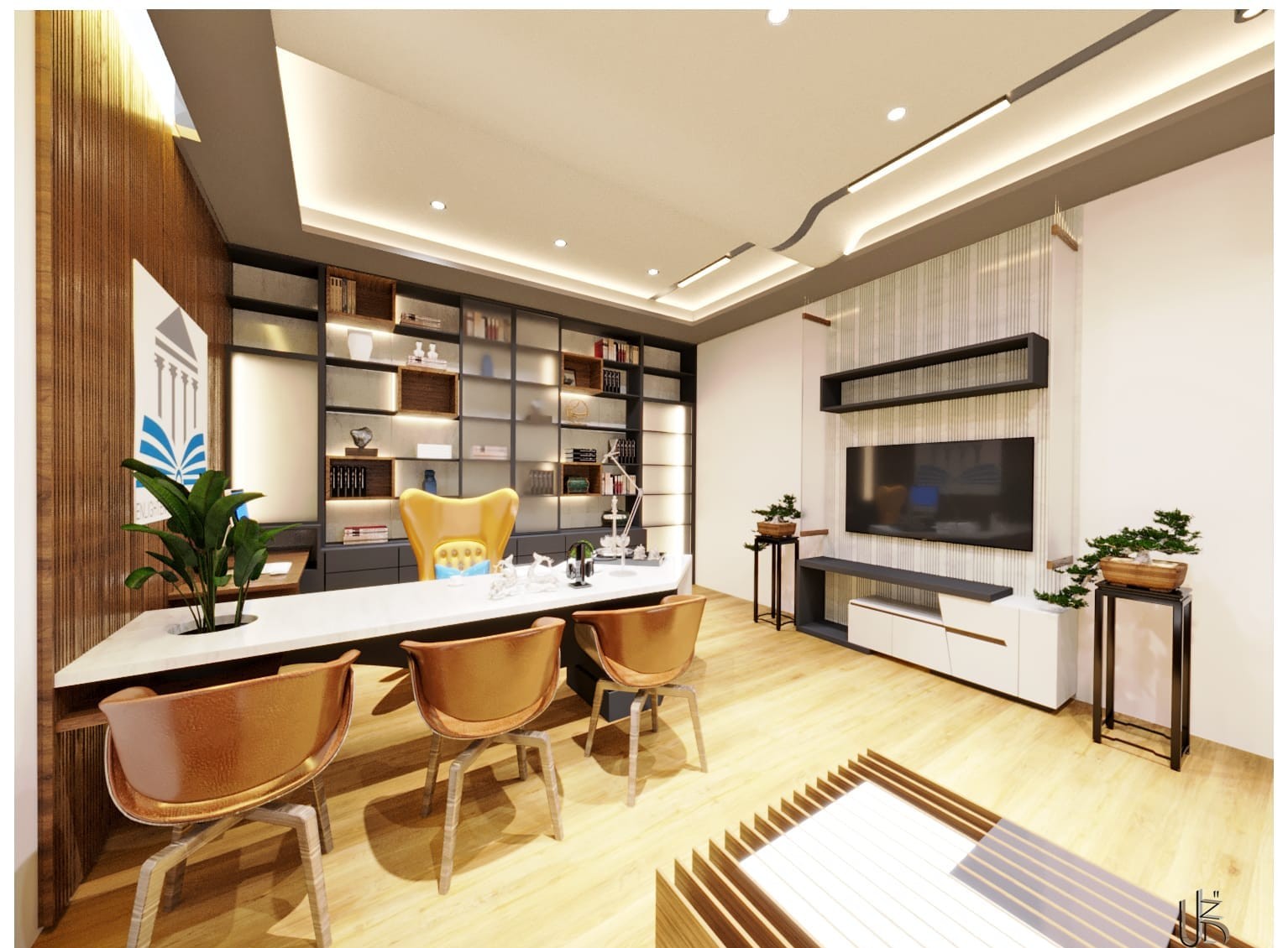 Commercial Office Main Workspace