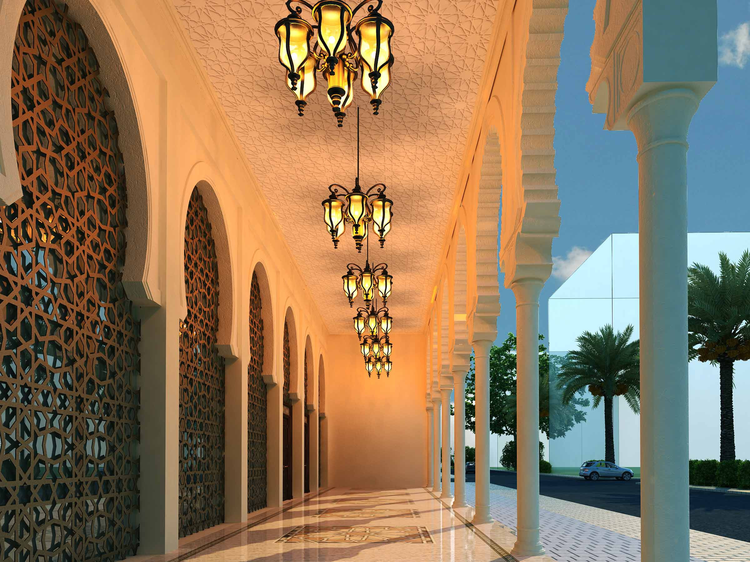 Makkah Development Basement Parking Grid