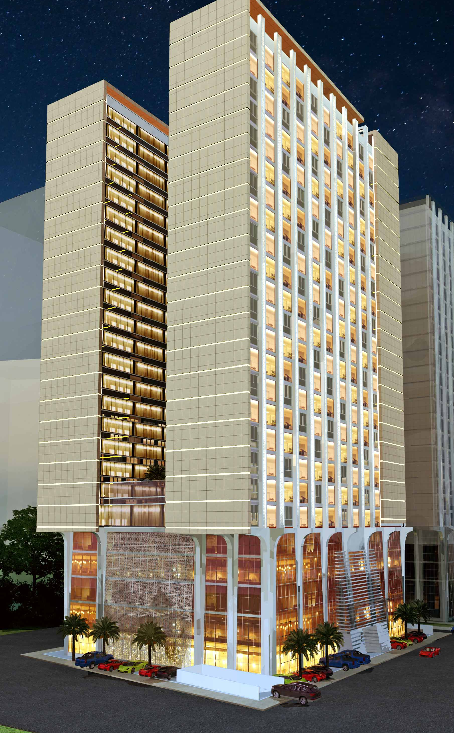 Makkah Development Structural Framing