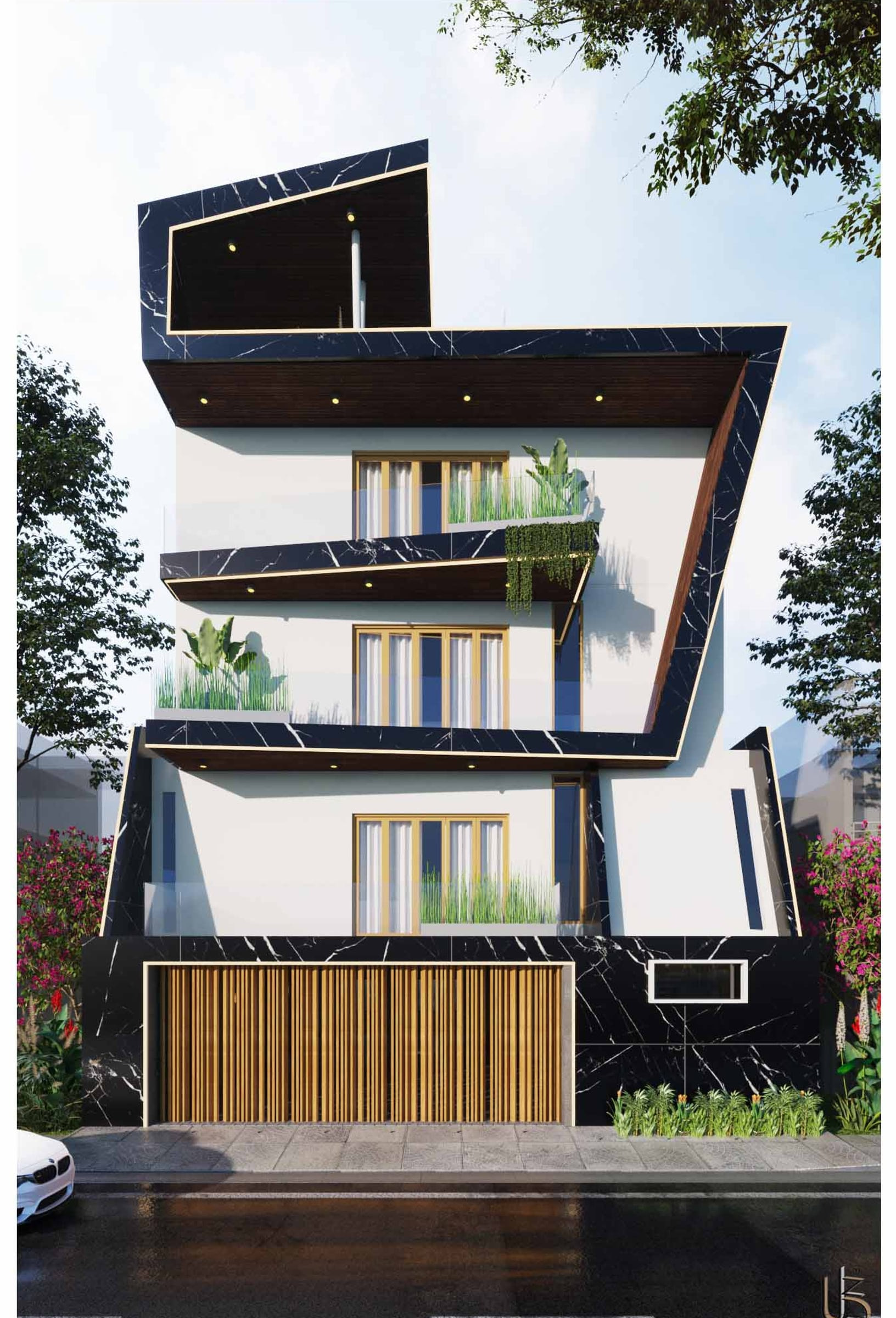 Sheabaz Residence Main Elevation