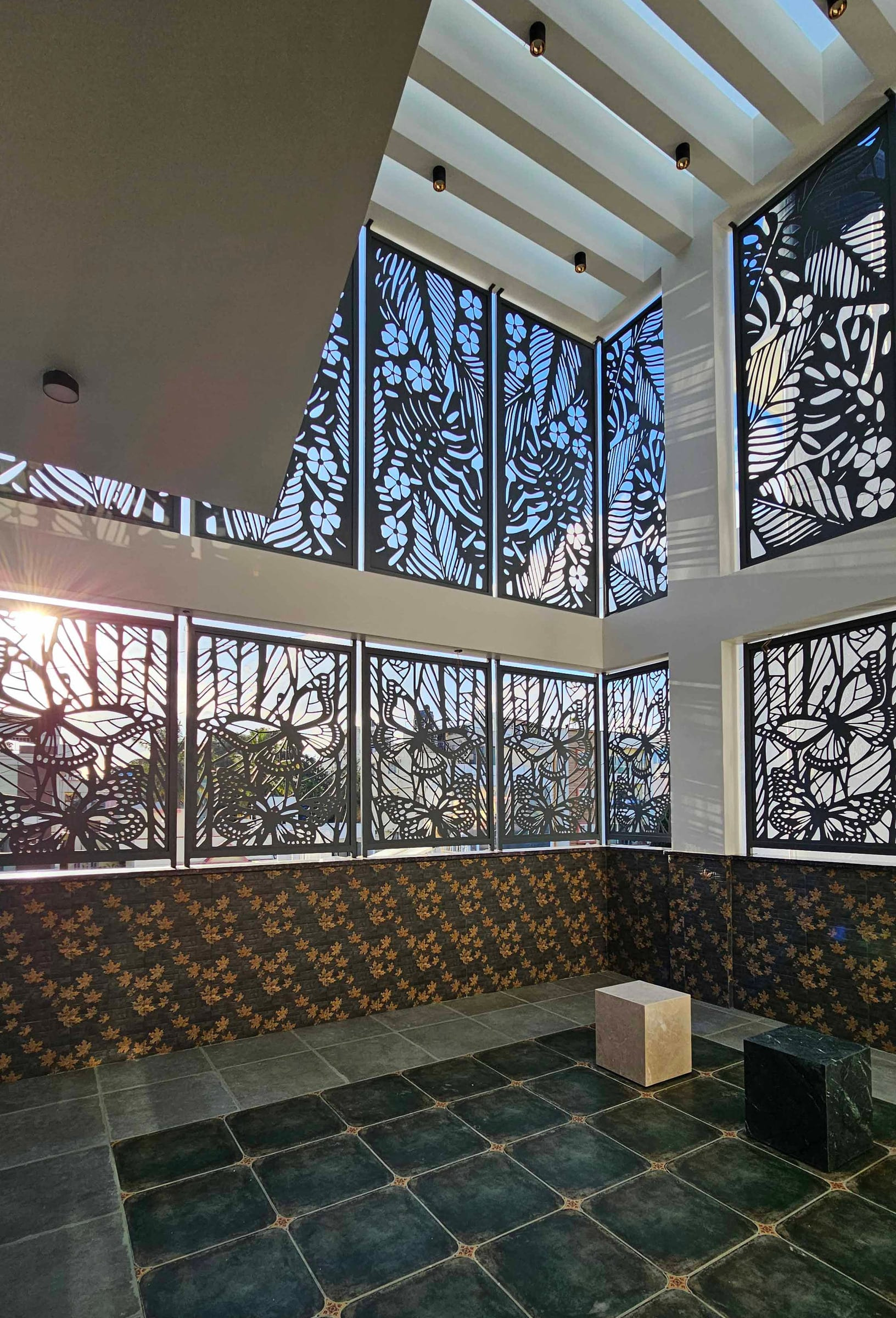 Sheabaz Residence Floating Staircase